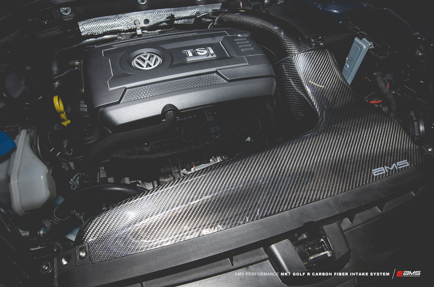 AMS AMS.21.08.0001-1 Система впуску з вуглецевого волокна для VW Golf R MK7 2015+ Photo-2