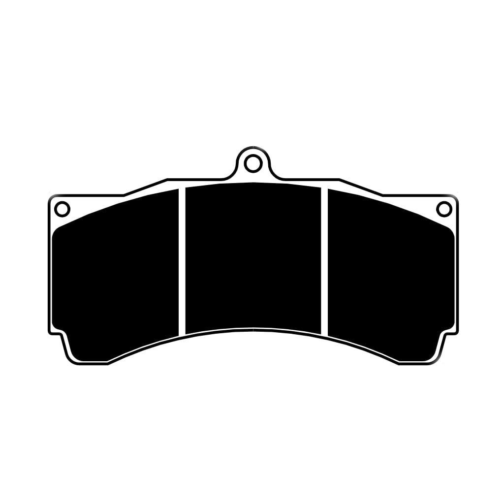 AP RACING CP3558D54-APF402 Комплект гальмівних колодок 25 мм, 4 шт Photo-0