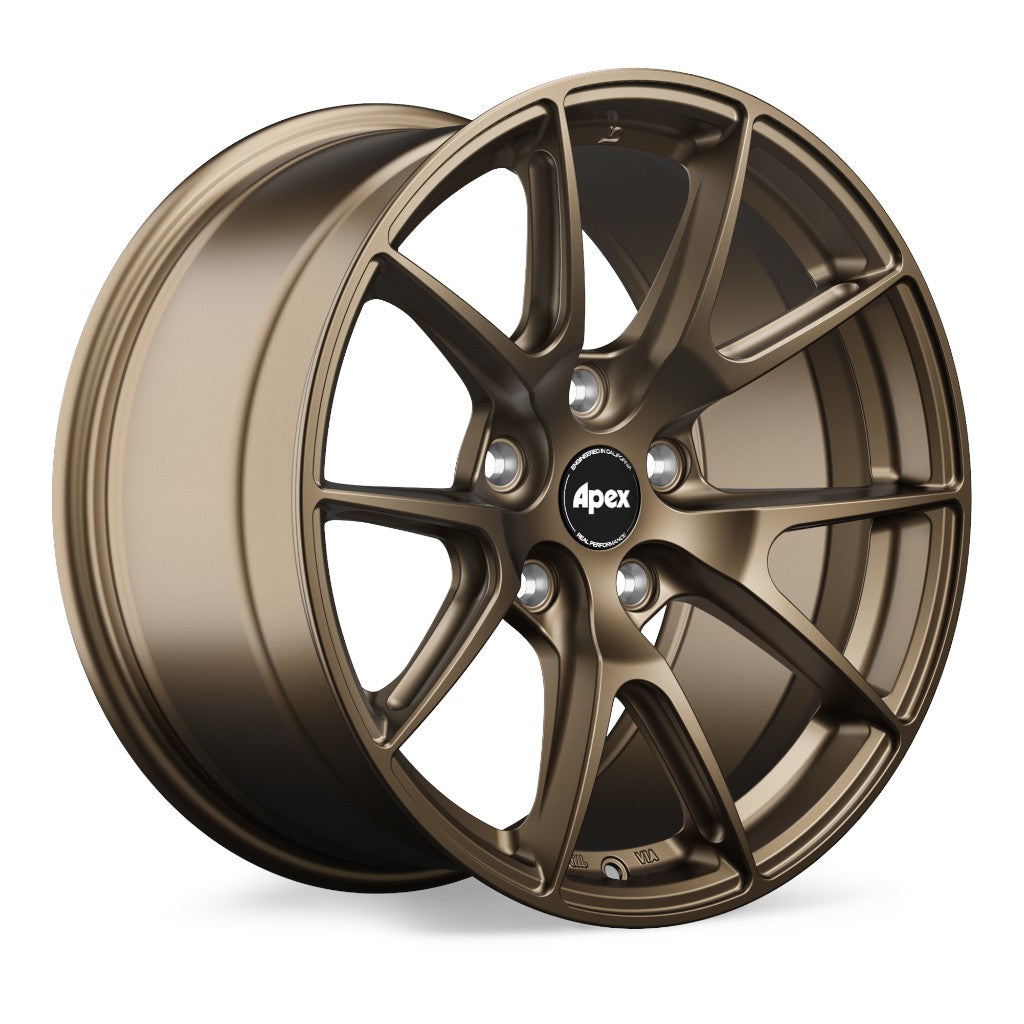 APEX VS5179ET35-5100-561-SBZ Передній колісний диск VS-5 17x9 ET35 5x100 мм / 56,1 мм, сатинова бронза для TOYOTA 86 / SUBARU BRZ Photo-0