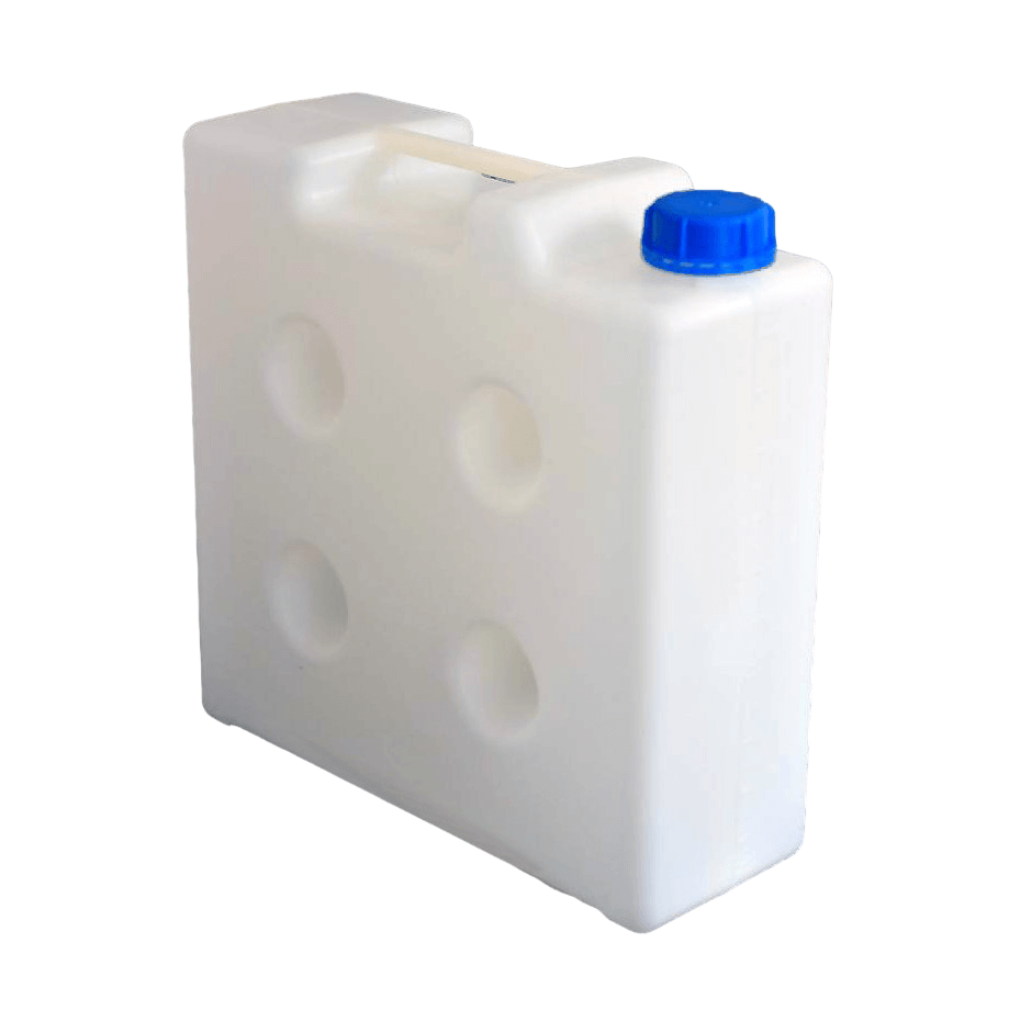 AQUAMIST 806-691-1x22 Бак з перегородкою на 10 л з кронштейном (1 отвір 22 мм) Photo-1