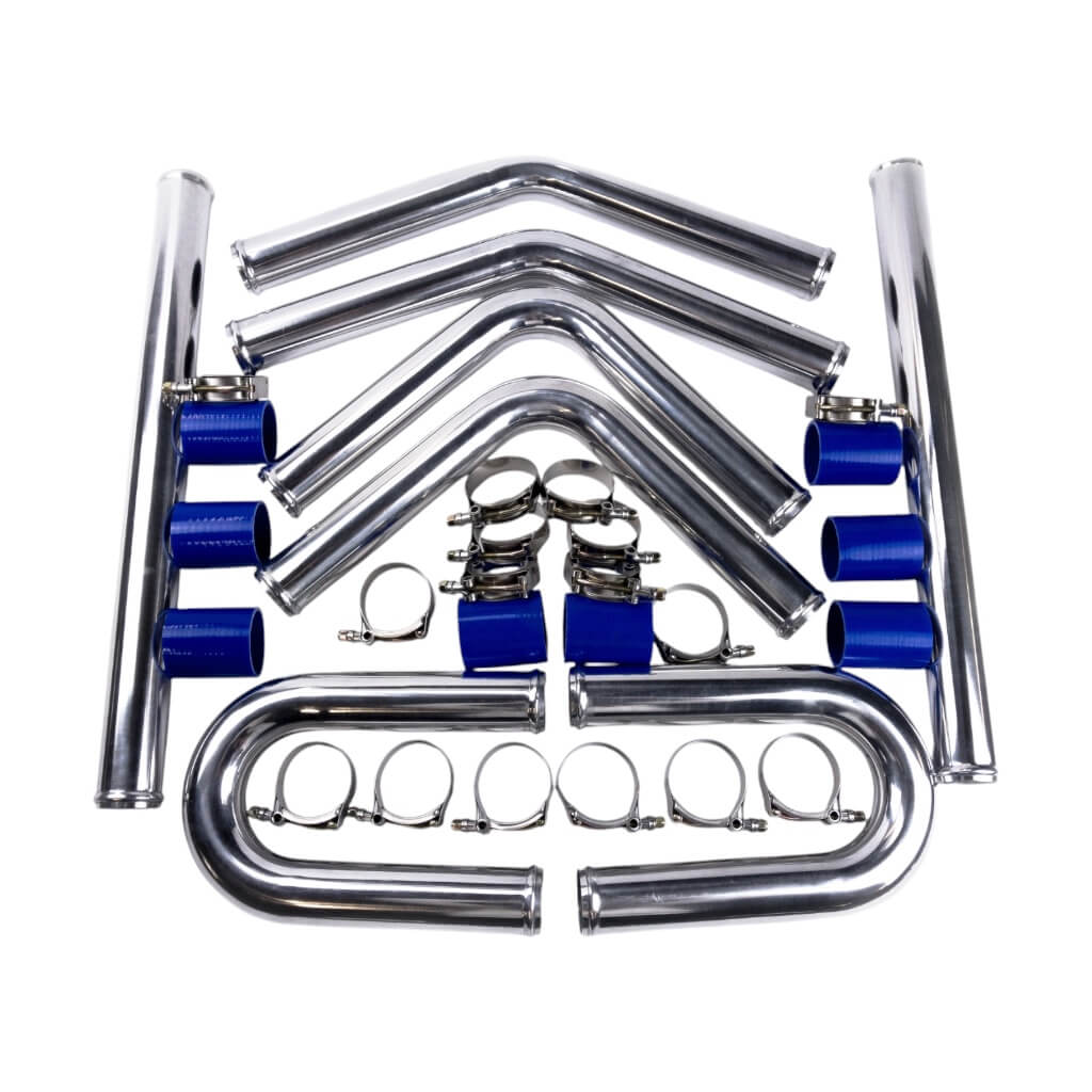 ARD 5592a Набір алюмінієвих труб + силікон + хомути (універсальні) 2" Photo-1