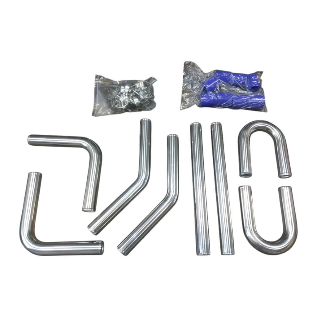 ARD 5592a Набір алюмінієвих труб + силікон + хомути (універсальні) 2" Photo-2