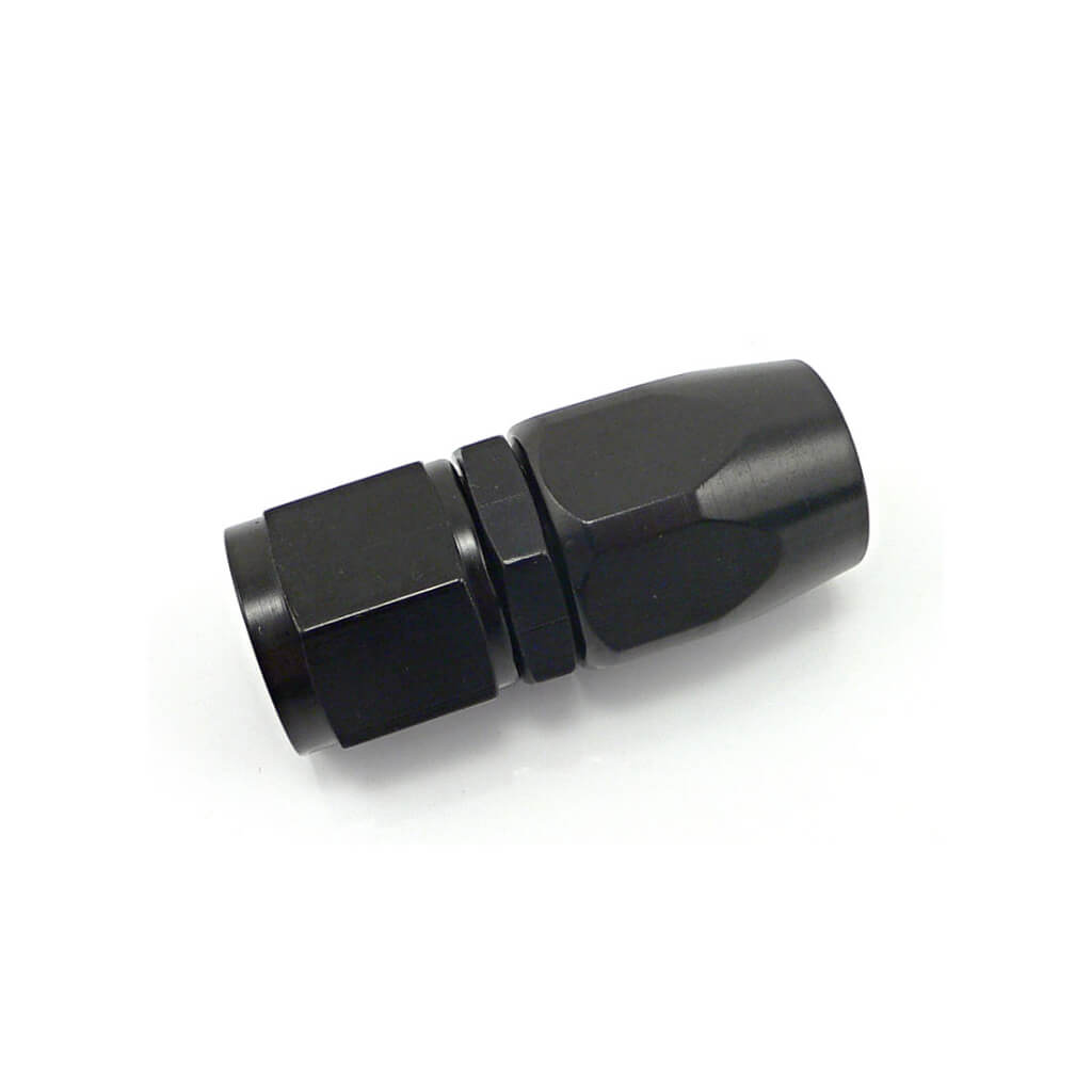 ARD ARE0209-06-PO Фітинг прямий AN6 чорний Photo-0