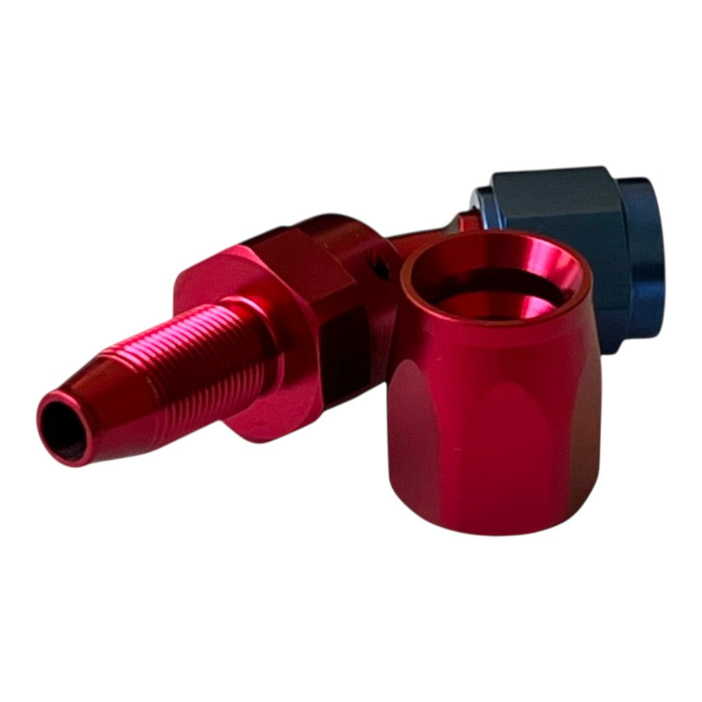 ARD ARE0209-4506-RED/BLU Фітинг AN6 45° червоний/синій Photo-2