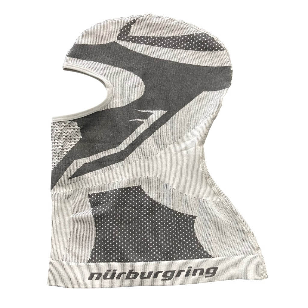 ATOMIC AT-KRTB-NBR-G-M Балаклава для картингу Nürburgring Edition, колір сірий, розмір M (Офіційно ліцензований продукт Nürburgring) Photo-4