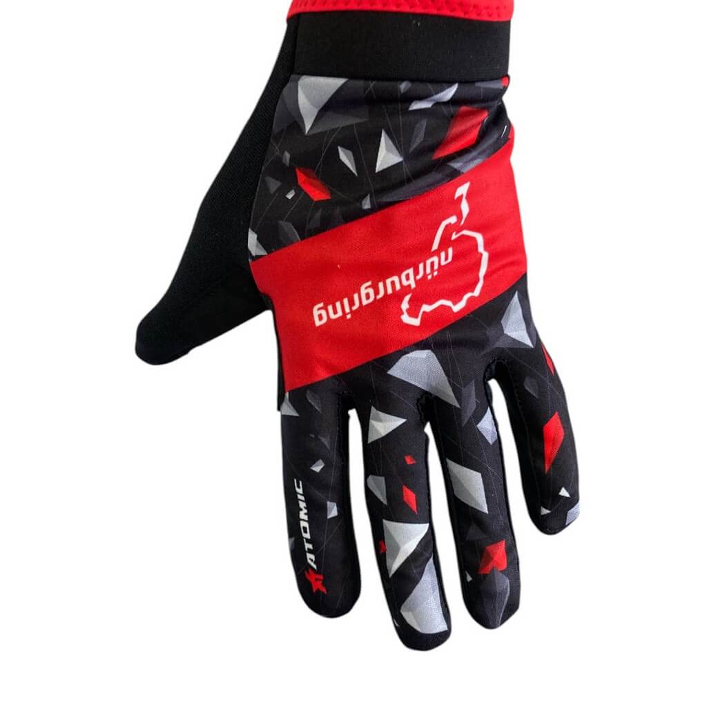 ATOMIC AT-NBRKTGLOVESSH-2XL Рукавички для картингу, укорочена версія Nürburgring Edition, розмір 2XL (офіційно ліцензований продукт Nürburgring) Photo-1