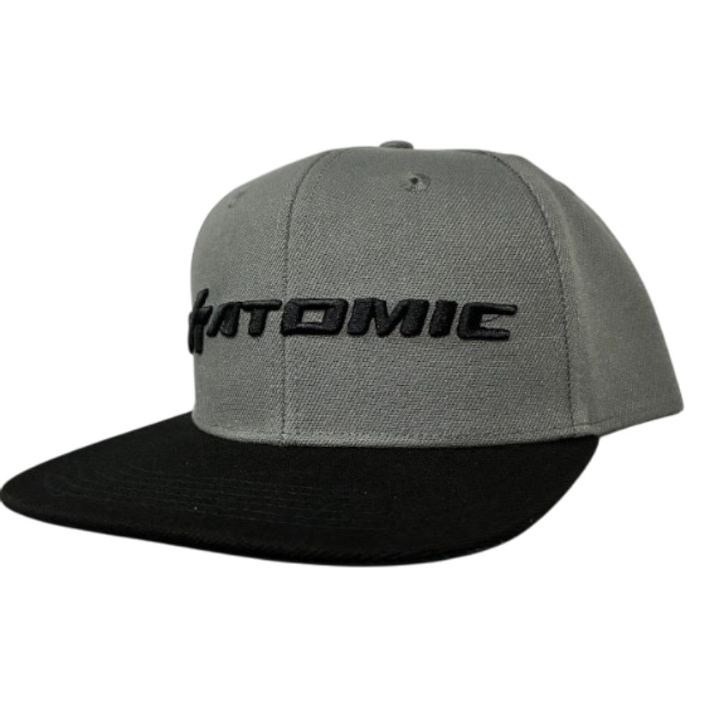ATOMIC AW.AC5010C.SB Кепка Atomic Collection сіра з чорним логотипом, універсальний розмір Photo-0