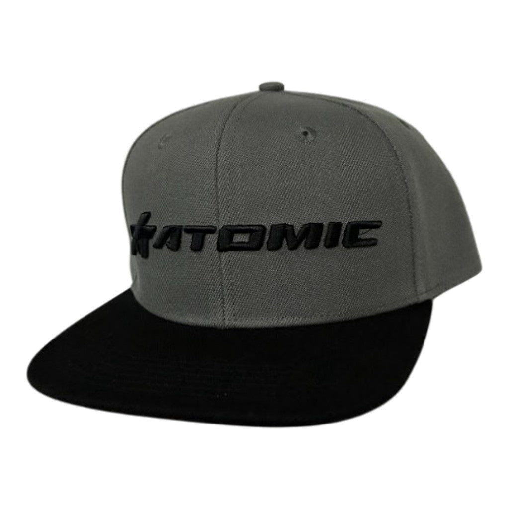 ATOMIC AW.AC5010C.SB Кепка Atomic Collection сіра з чорним логотипом, універсальний розмір Photo-5
