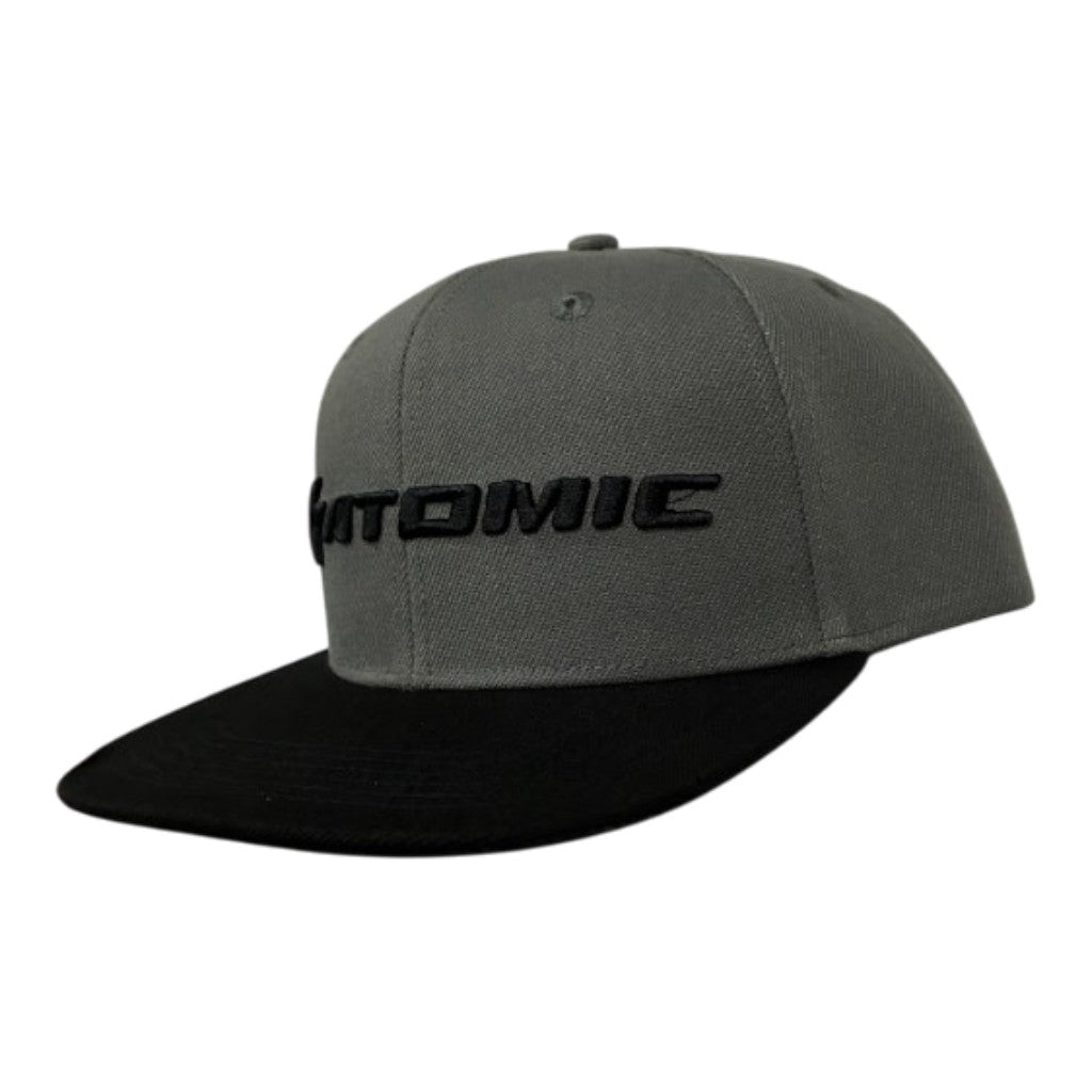 ATOMIC AW.AC5010C.SB Кепка Atomic Collection сіра з чорним логотипом, універсальний розмір Photo-8