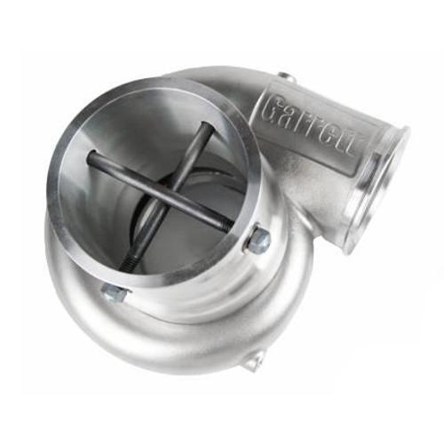 GARRETT 761208-0062 Гарячий хаузінг для GTX 55 1.24 A/R, non-SFI, Long Outlet, Welded X-Bolt Photo-0