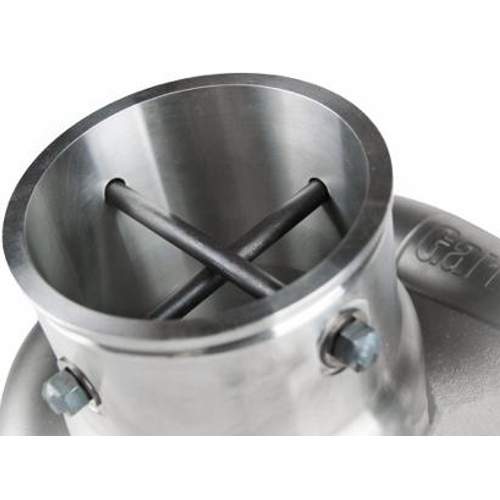 GARRETT 761208-0062 Гарячий хаузінг для GTX 55 1.24 A/R, non-SFI, Long Outlet, Welded X-Bolt Photo-2