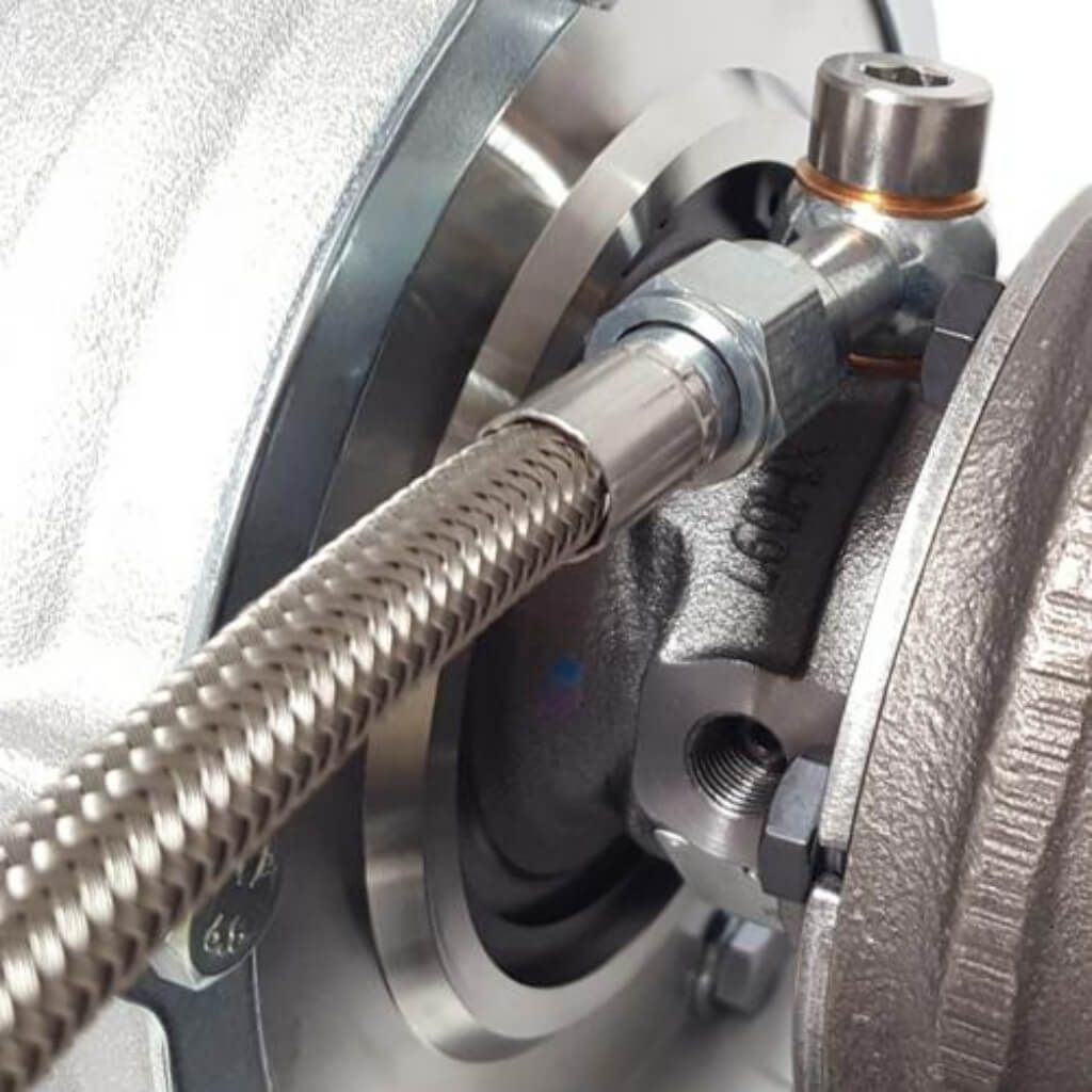 ATP TURBO ATP-FTG-214 К-т подачі масла 14mm (банджо фітінг + болт + шайби) для GT/GTX Photo-3
