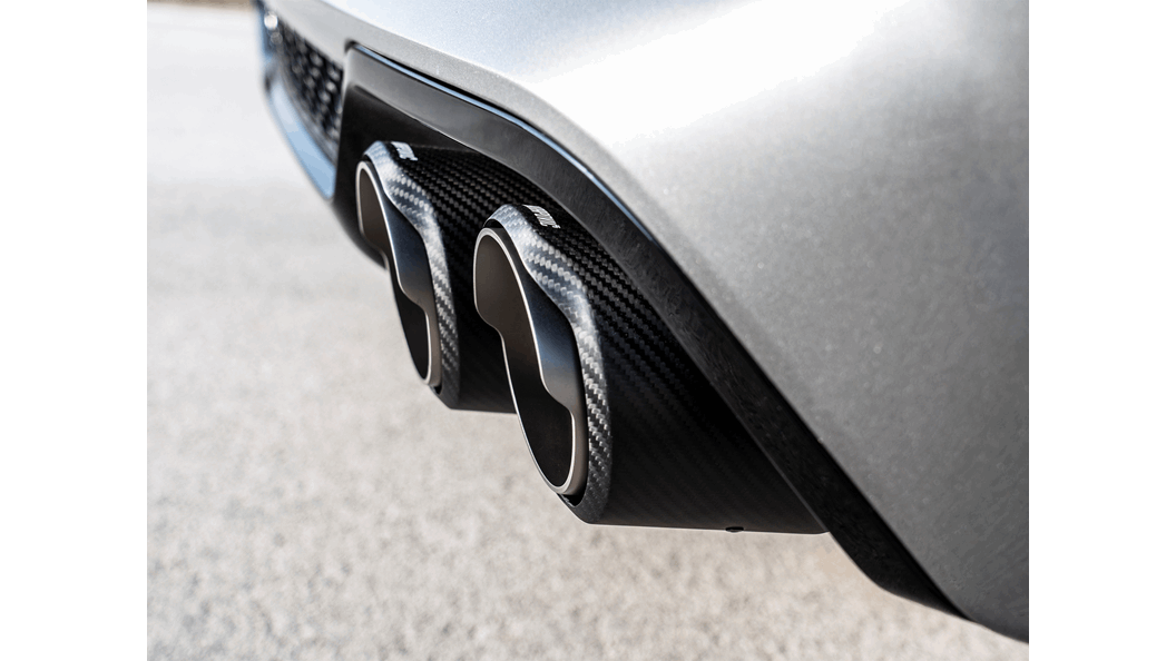 AKRAPOVIC TP-CT/60 Комплект насадок вихлопної труби (карбон) для BMW X4 M / X4 M Competition (F98) 2020-2024 Photo-2