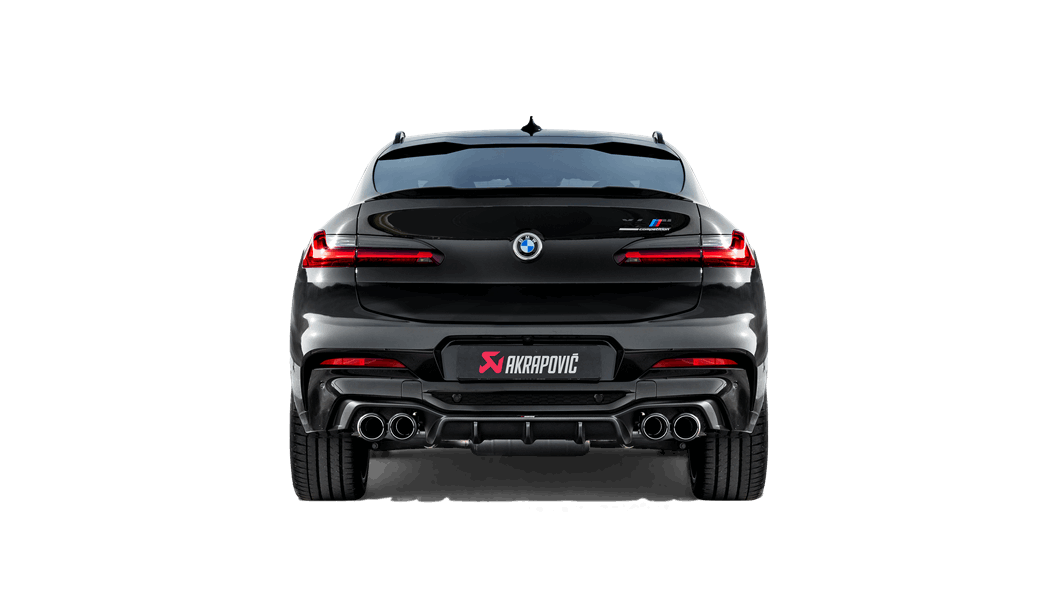 AKRAPOVIC S-BM/T/29H Вихлопна система Slip-On Line (титан) для BMW X4M (F98) / X3M (F97) OPF/GPF 2021-2024 Photo-3