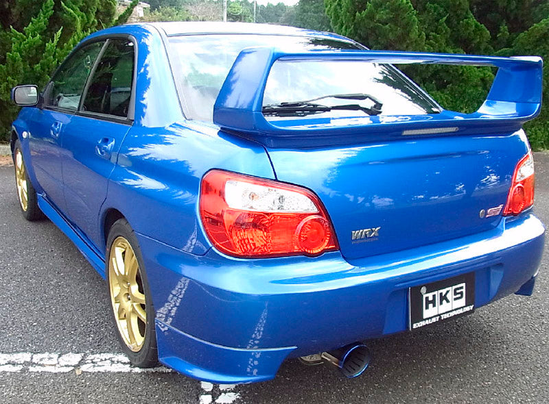 HKS 31029-AF002 Вихлопна система Super Turbo Muffler для SUBARU IMPREZA GDA/GDB Photo-2
