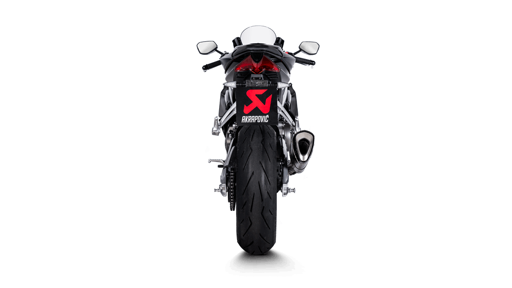 AKRAPOVIC S-A6R3-APLC Вихлопна система Racing Line (Carbon) APRILIA RS 660 / TUONO 660 2021 Photo-3