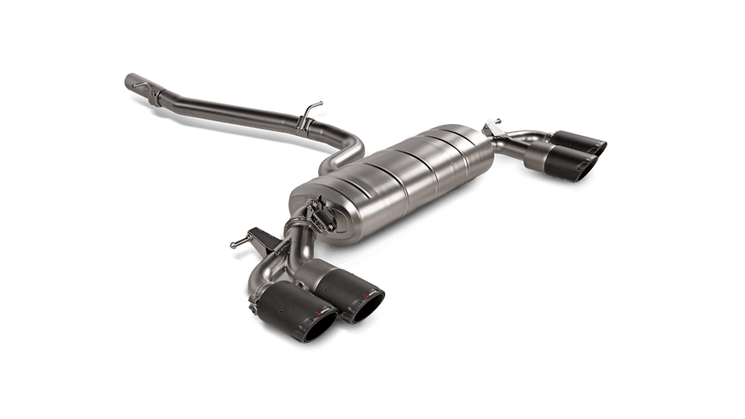 AKRAPOVIC S-AU/TI/18H Вихлопна система Evolution Line (титан) для AUDI S3 Sedan (8Y) 2020-2024 Photo-0