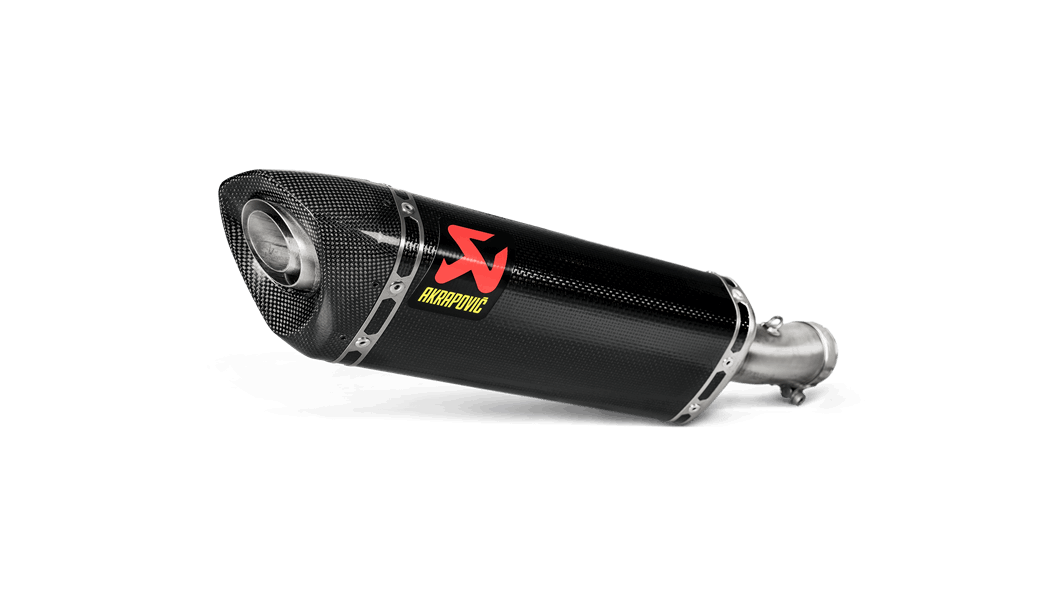 AKRAPOVIC S-K4SO6-APC Глушник Slip-On Line (Carbon) для Kawasaki Z400 2019-2019 Photo-0