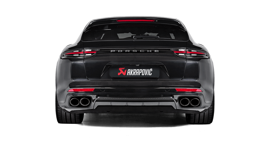 AKRAPOVIC S-PO/TI/9H Вихлопна система Evolution Line (Titanium) для PORSCHE Panamera Turbo/Turbo S Photo-2