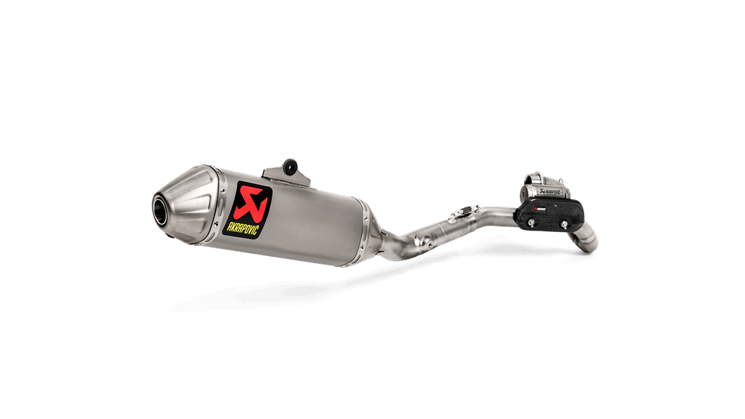AKRAPOVIC S-K4MET8-BNTA Вихлопна система Evolution Line (Titanium) для Kawasaki KX 450 F 2019-2019 Photo-0
