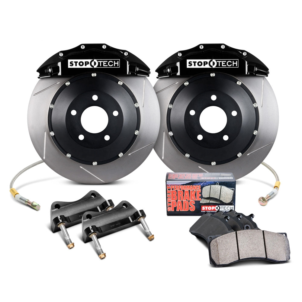 STOPTECH 82.J74.6D00. 51 Гальмівна система передня BBK для TOYOTA LC200/LX570 (чорна) ST65 | 380 2015 Photo-0