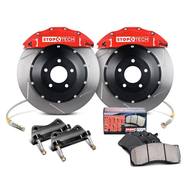 STOPTECH 82.J74.6D00. 71 Гальмівна система передня BBK для TOYOTA LC200/LX570 (Червона) ST65 2015 Photo-0
