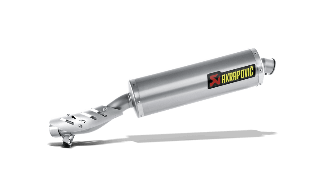 AKRAPOVIC S-B12SO2-HLTT Вихлопна система Slip-On Line (Titanium) BMW R 1200 GS 2004-09 Photo-0
