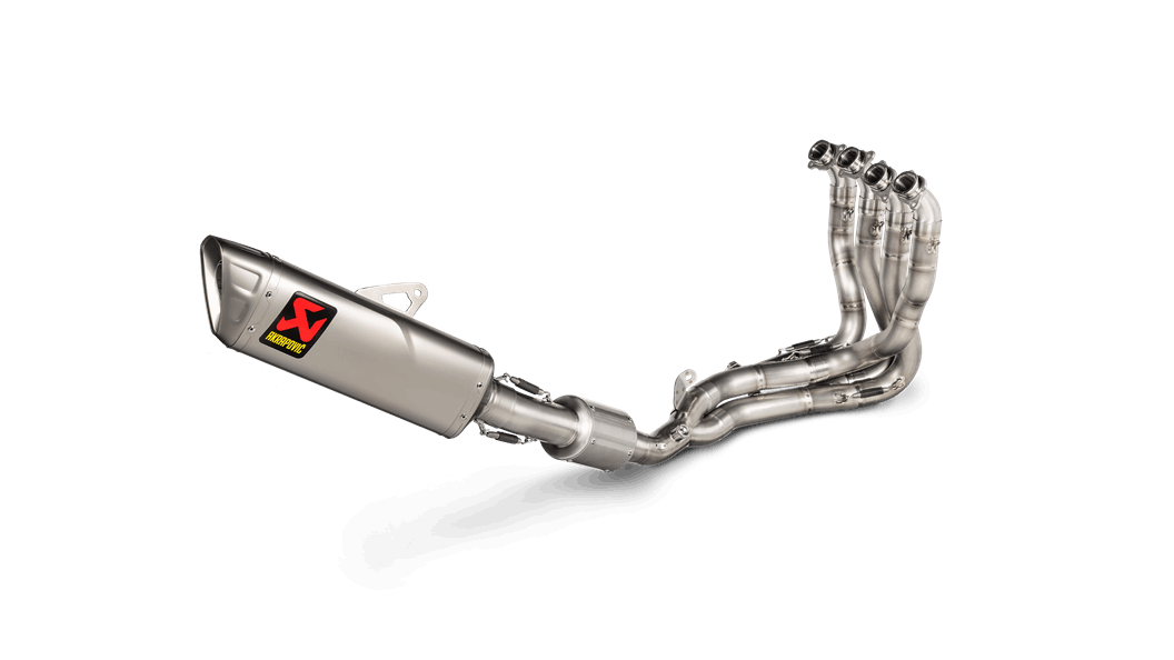 AKRAPOVIC S-H10SO25-APLT / TD Вихлопна система Slip-On Line (Titanium) Track Day HONDA CBR 1000RR-R FIREBLADE / SP 2020 Photo-1