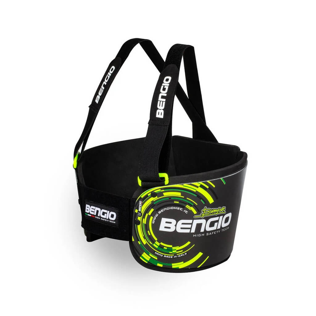 BENGIO STDLWO Захист ребер для картингу Bumper, Жовтий / Сірий, Розмір L Photo-0