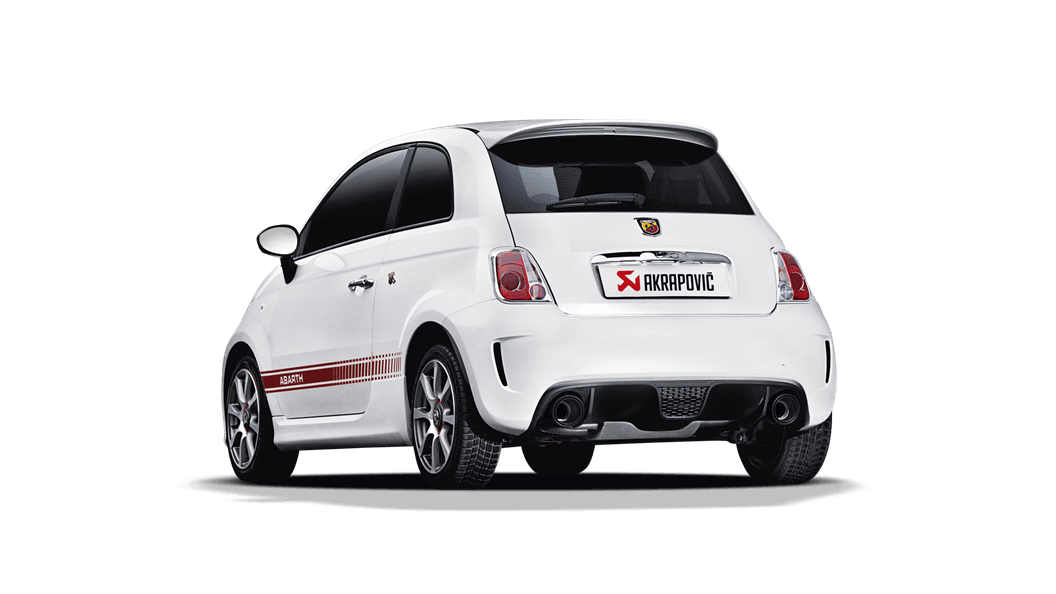 AKRAPOVIC M-FI/SS/1H Вихлопна система Slip-On Line (SS) для ABARTH 500/500C 2008-2017 Схвалення ЄС Photo-3