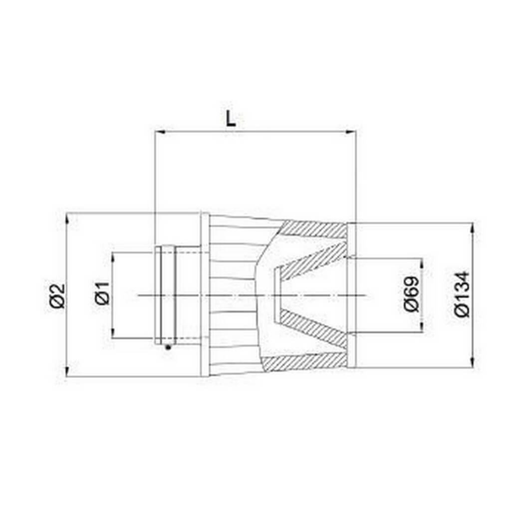 BMC FBTW60-140P Подвійний повітряний фільтр Photo-1
