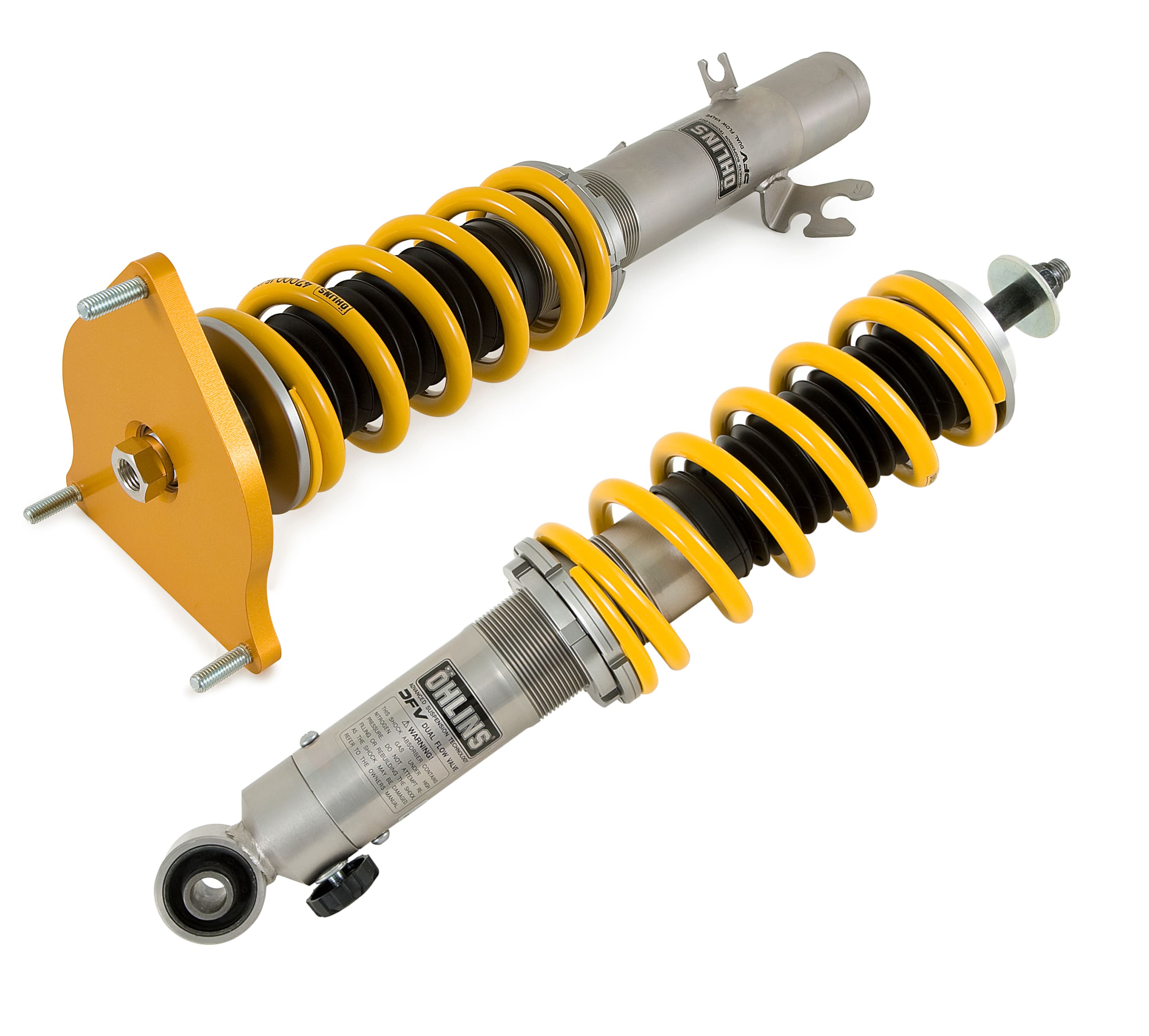 OHLINS BMS MI10S1 Комплект койловерів Road & Track для MINI Cooper (R50/R53/RE16) 2002-2007 Photo-0