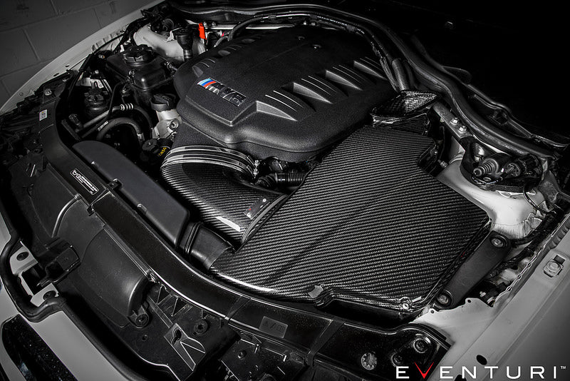 EVENTURI EVE-E9X-CF-ARB BMW E9X M3 - Кришка корпусу повітряного фільтра для BMW E9X M3 (карбон) Photo-7