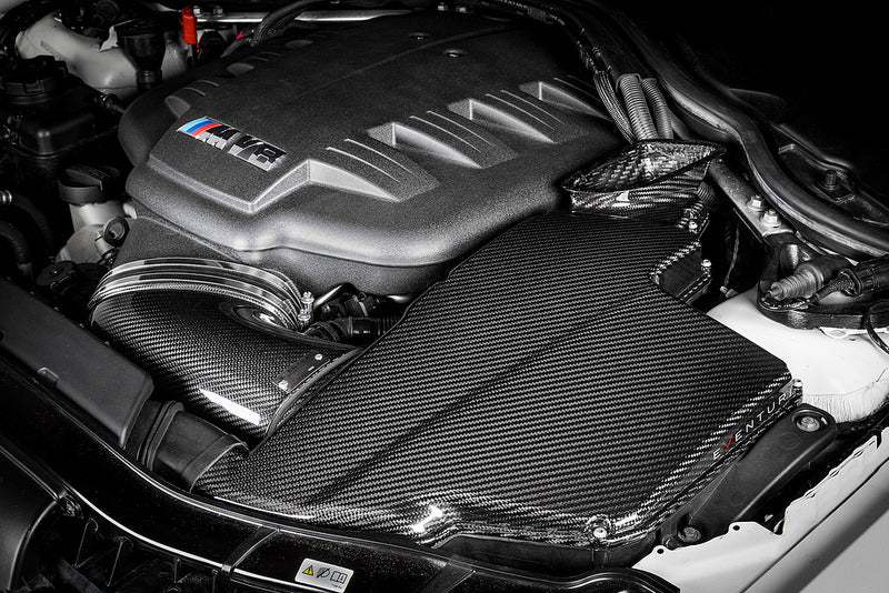 EVENTURI EVE-E9X-CF-ARB BMW E9X M3 - Кришка корпусу повітряного фільтра для BMW E9X M3 (карбон) Photo-10