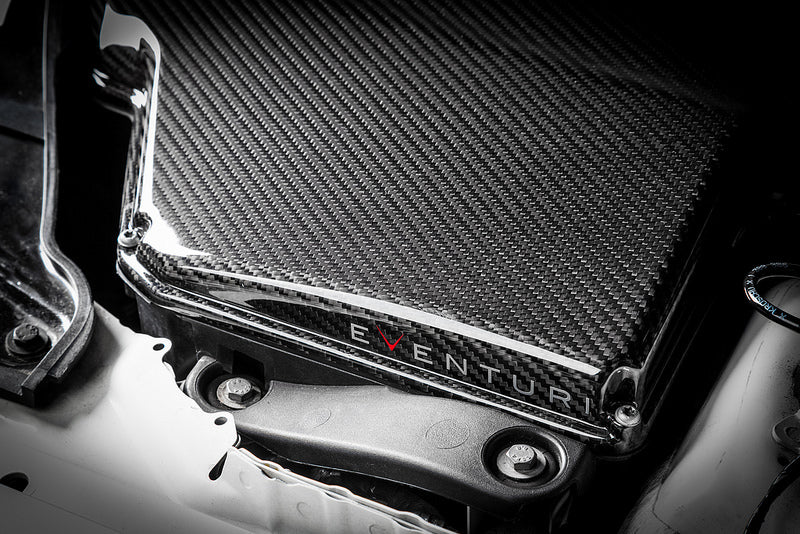 EVENTURI EVE-E9X-CF-ARB BMW E9X M3 - Кришка корпусу повітряного фільтра для BMW E9X M3 (карбон) Photo-9