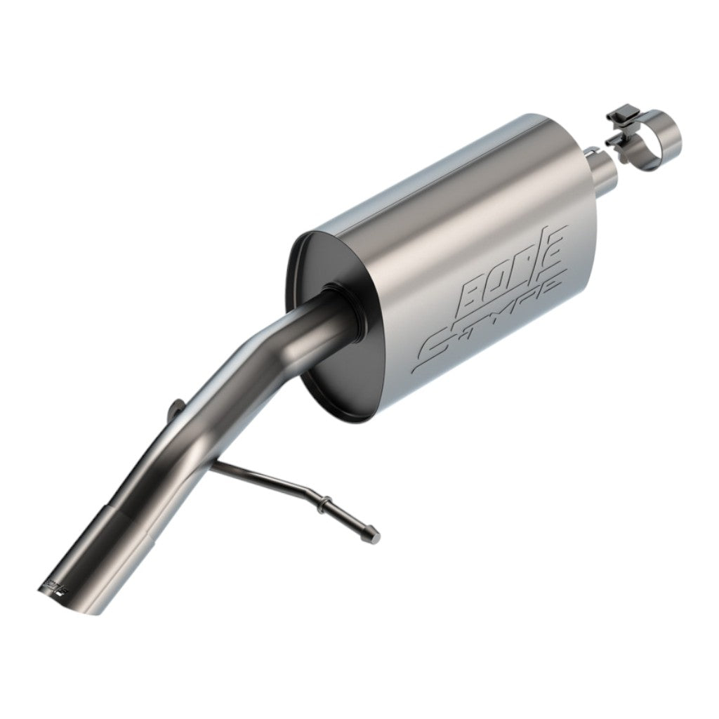 BORLA 11991 Вихлопна система Axle-Back 2.5", S-Type (наконечники 2.25", вигнуті донизу) для KIA K4 (EX / LX / LXS) 2025- Photo-0