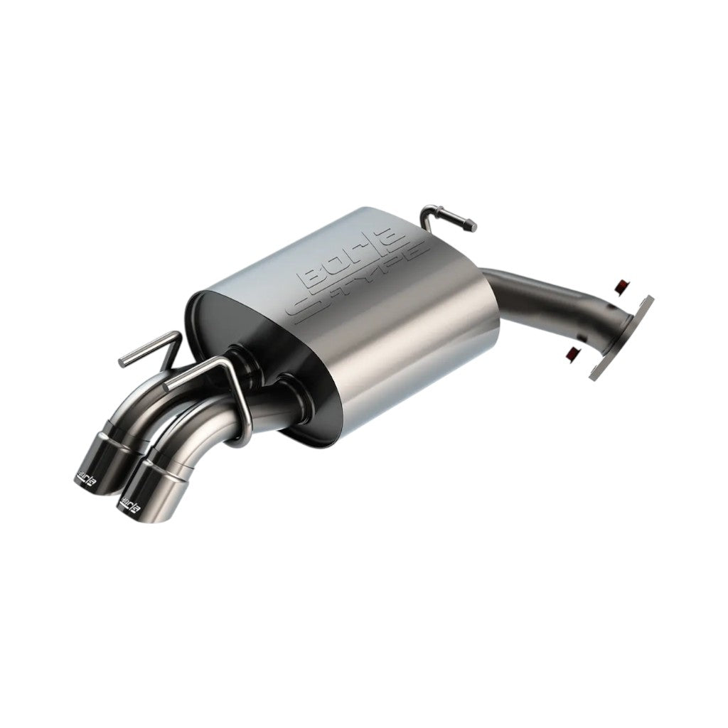 BORLA 11992 Вихлопна система Axle-Back 2.25", 2.00", S-Type (насадки 2.38", спрямовані вниз) для TOYOTA Camry LE / XLE 2025 Photo-0