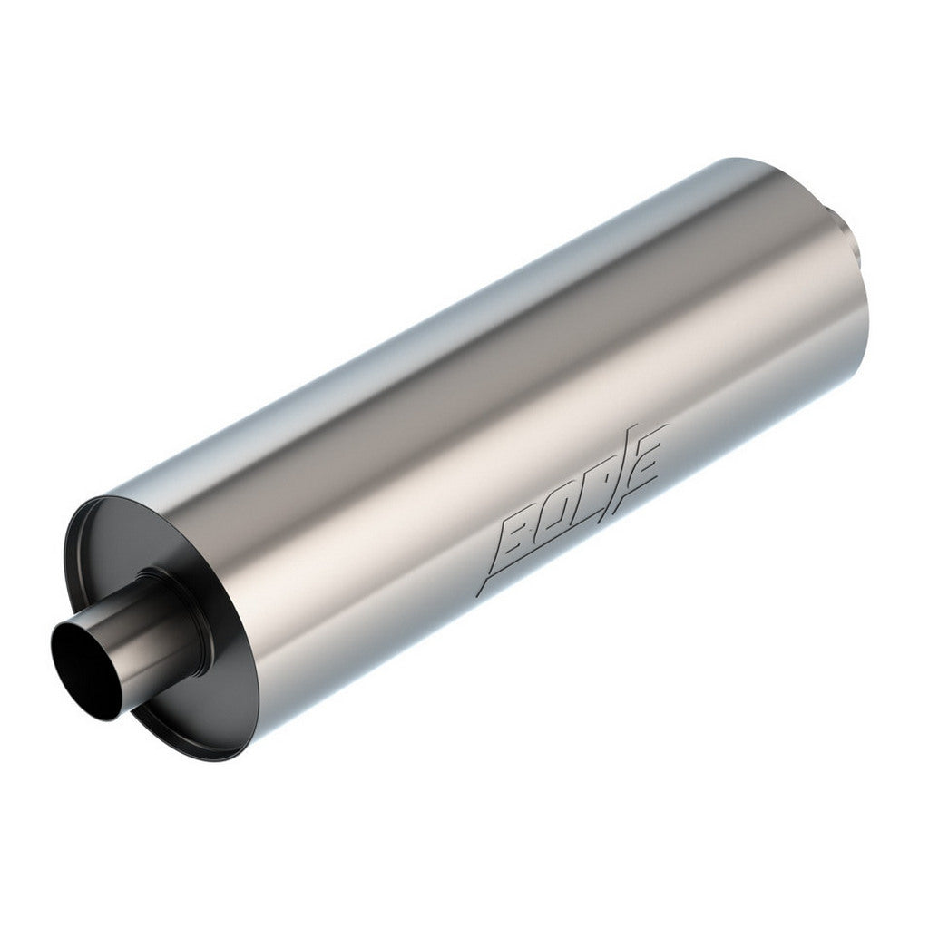 BORLA 401665 Універсальний глушник Touring із входом та виходом 2.75", діаметр 7.75" Photo-0