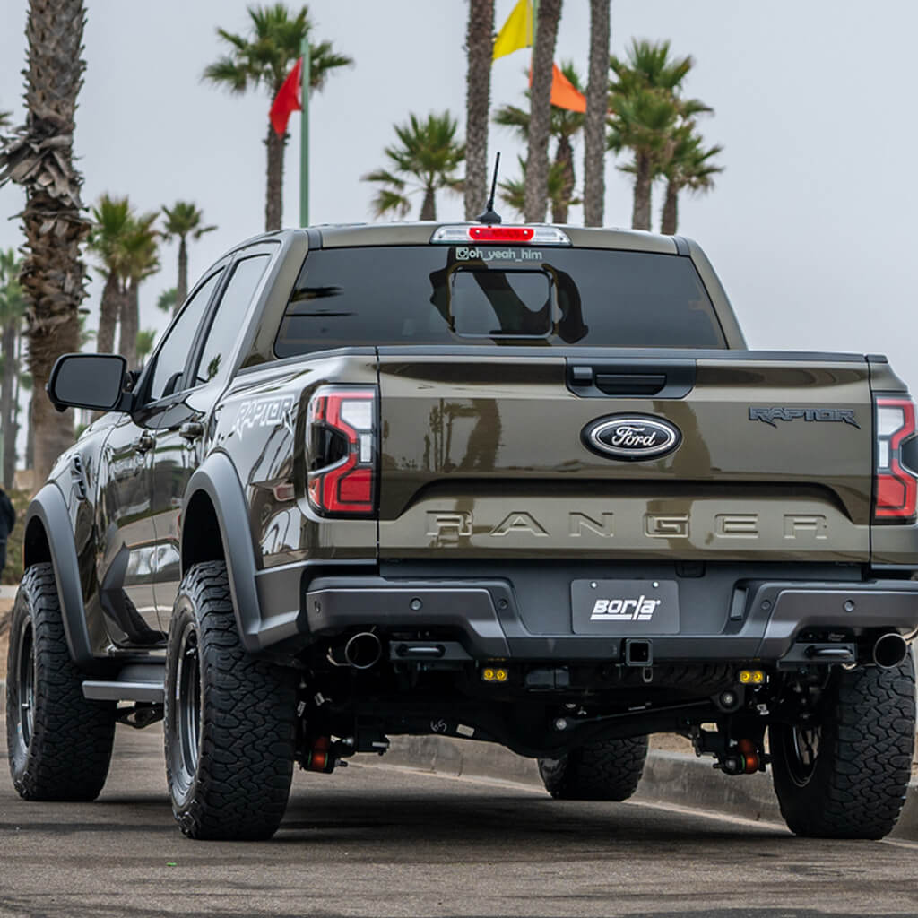 BORLA 60742 Середній сегмент вихлопної системи 2.75" для FORD Ranger Raptor 3.0L 2024- Photo-1