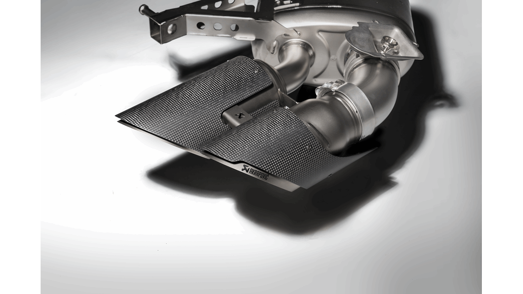 AKRAPOVIC S-PO/TI/7H Evolution Line (Titanium) для PORSCHE Macan Turbo/GTS (95B) 2014 року - Photo-1