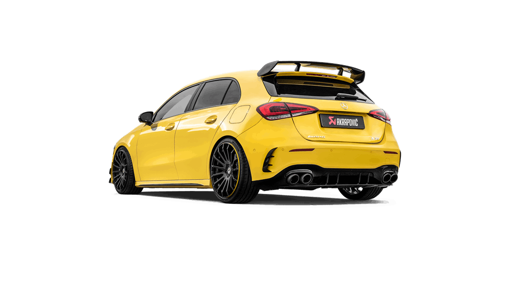 AKRAPOVIC S-ME/TI/6H Вихлопна система Slip-On Line (титан) для MERCEDES-AMG A35 (W177) 2019-2024 Photo-3