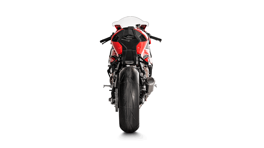 AKRAPOVIC S-B10SO11 - CBT Вихлопна система Slip-On (Titanium) BMW S 1000 RR 2019-2021 / S 1000 R 2021 Photo-3