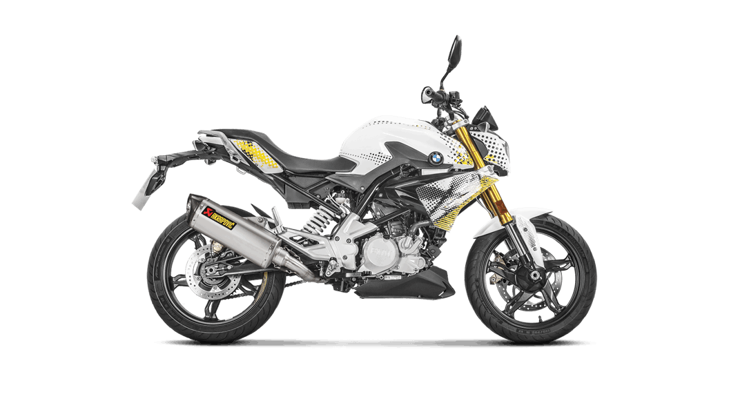 AKRAPOVIC S-B3R1-HRSS/1 Вихлопна система Racing Line (SS) для BMW G 310 R 2017-2019 Photo-1