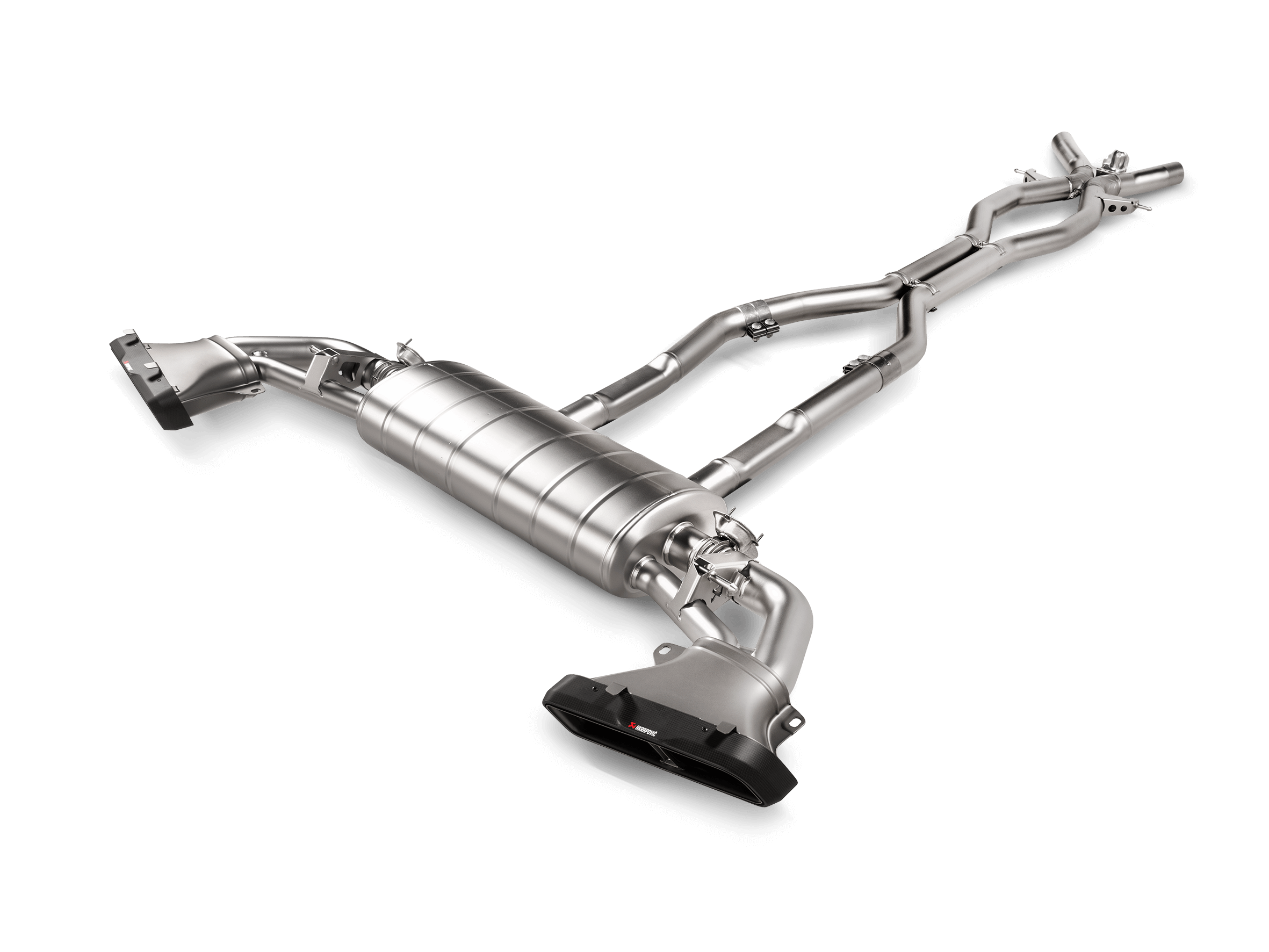 AKRAPOVIC S-ME/TI/15H/1 Evolution Line (Titanium) для Mercedes-AMG GLS 63 (X167) 2020-2023 Photo-0
