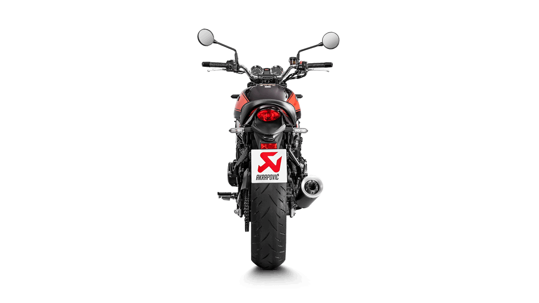 AKRAPOVIC S-K9SO5-HBAVTBL Глушник Slip-On Line (Titanium) для Kawasaki Z900 RS / Cafe 2018-2019 Photo-3