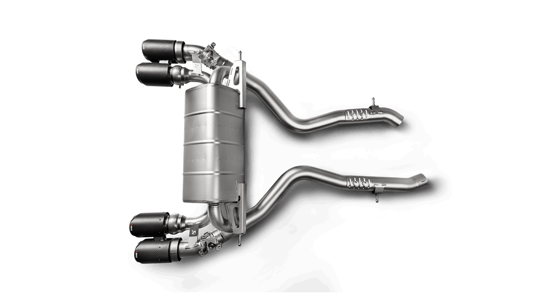 AKRAPOVIC S-BM/T/3H Задня частина вихлопної системи Slip-On line (Titanium) BMW M2 COMPETITION/M2 CS (F87N) - OPF/GPF Photo-0