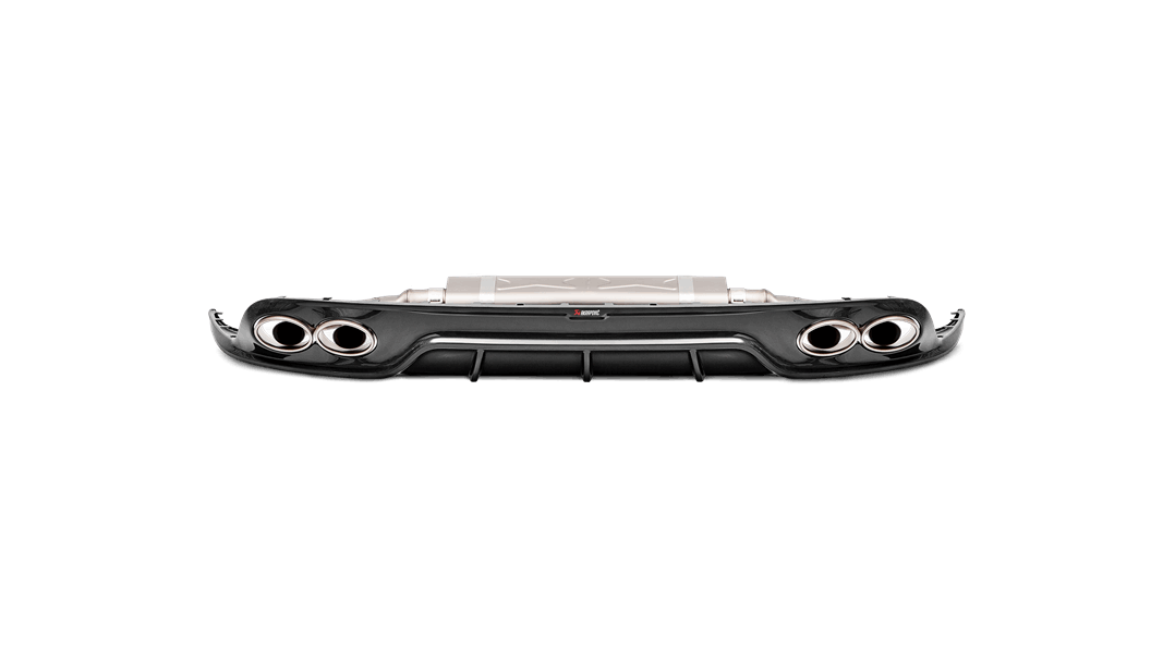 AKRAPOVIC DI-PO/CA/4/G Задній дифузор (Carbon/Gloss) для PORSCHE 911 Turbo/Turbo S (991.2) 2016 Photo-1