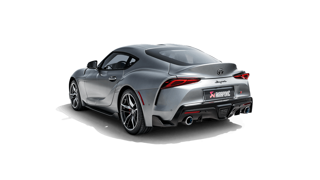 AKRAPOVIC S-TY/T/1H Вихлопна система Slip-on Line (титан) для TOYOTA Supra (A90) 2019-2024 Photo-3