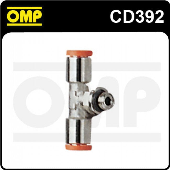 OMP CD0-0392-A01 (CD/392) єднувач трійник з різьбленням для системи пожежогасіння Photo-0