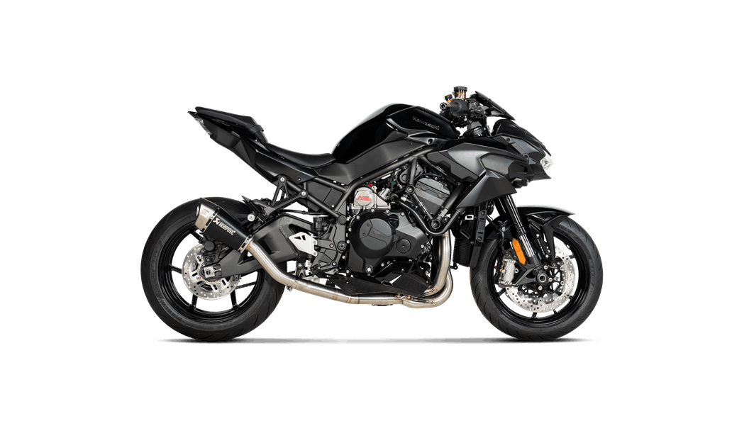 AKRAPOVIC s-K10SO29-ASZTBL Вихлопна система Slip-On Line (Titanium) KAWASAKI Z H2 2021 Photo-3